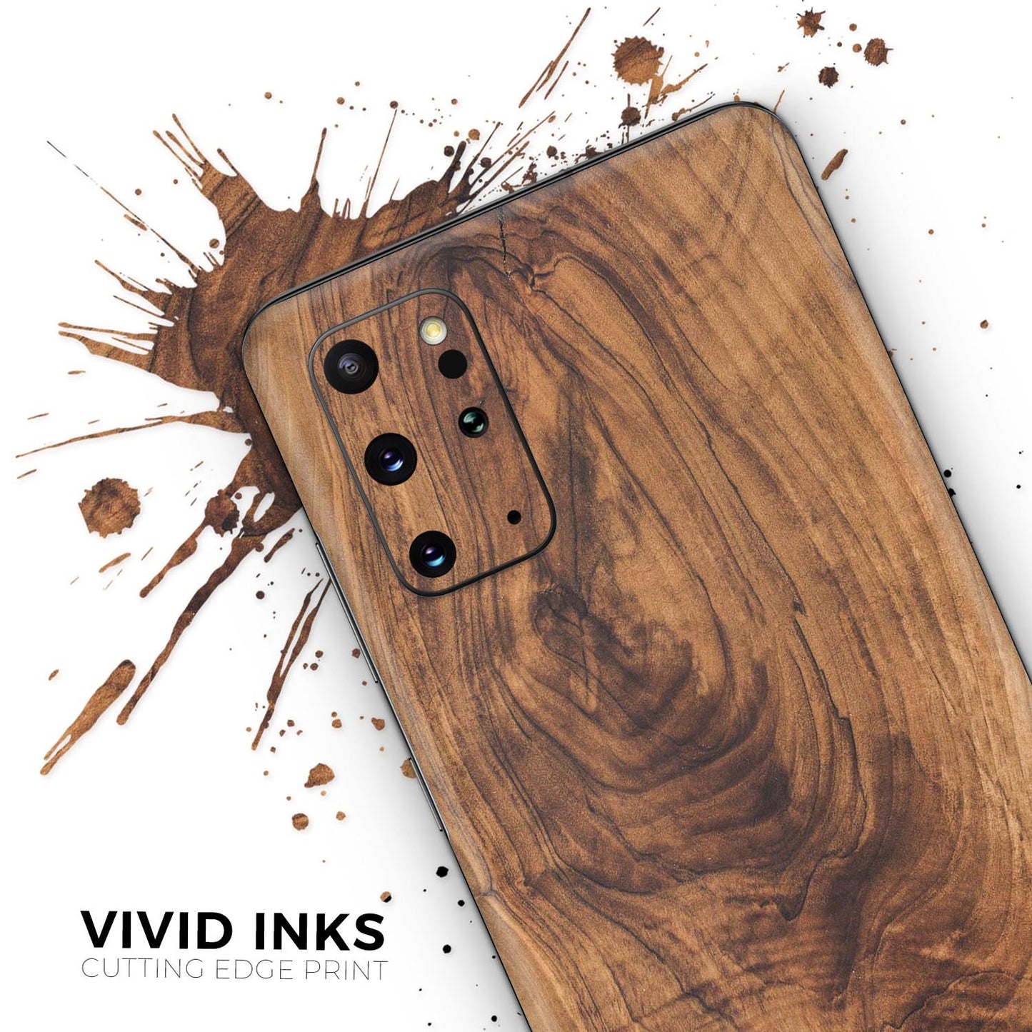 Raw Wood Planks V11 - Skin-Kit for the Samsung Galaxy S-Series S20,