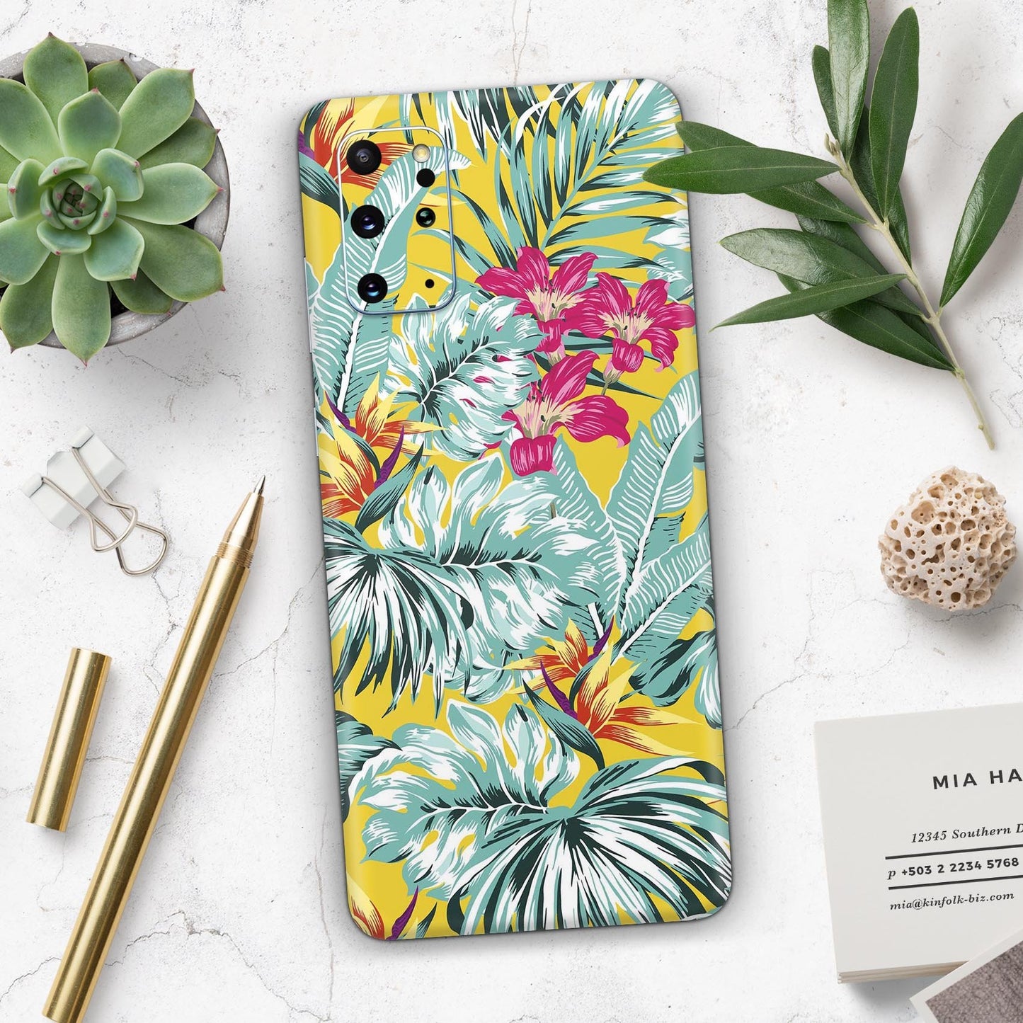 S17 colorway3 - Skin-Kit for the Samsung Galaxy S-Series S20 case
