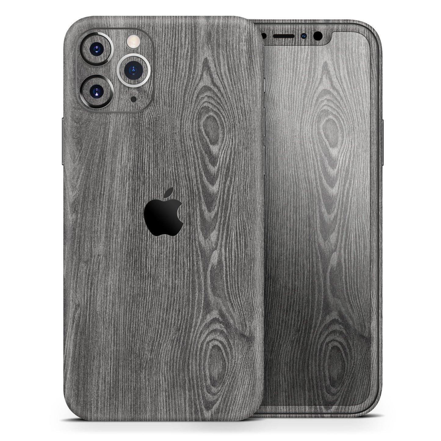 Smooth Gray Wood V2 // Skin-Kit compatible with the Apple iPhone 14,