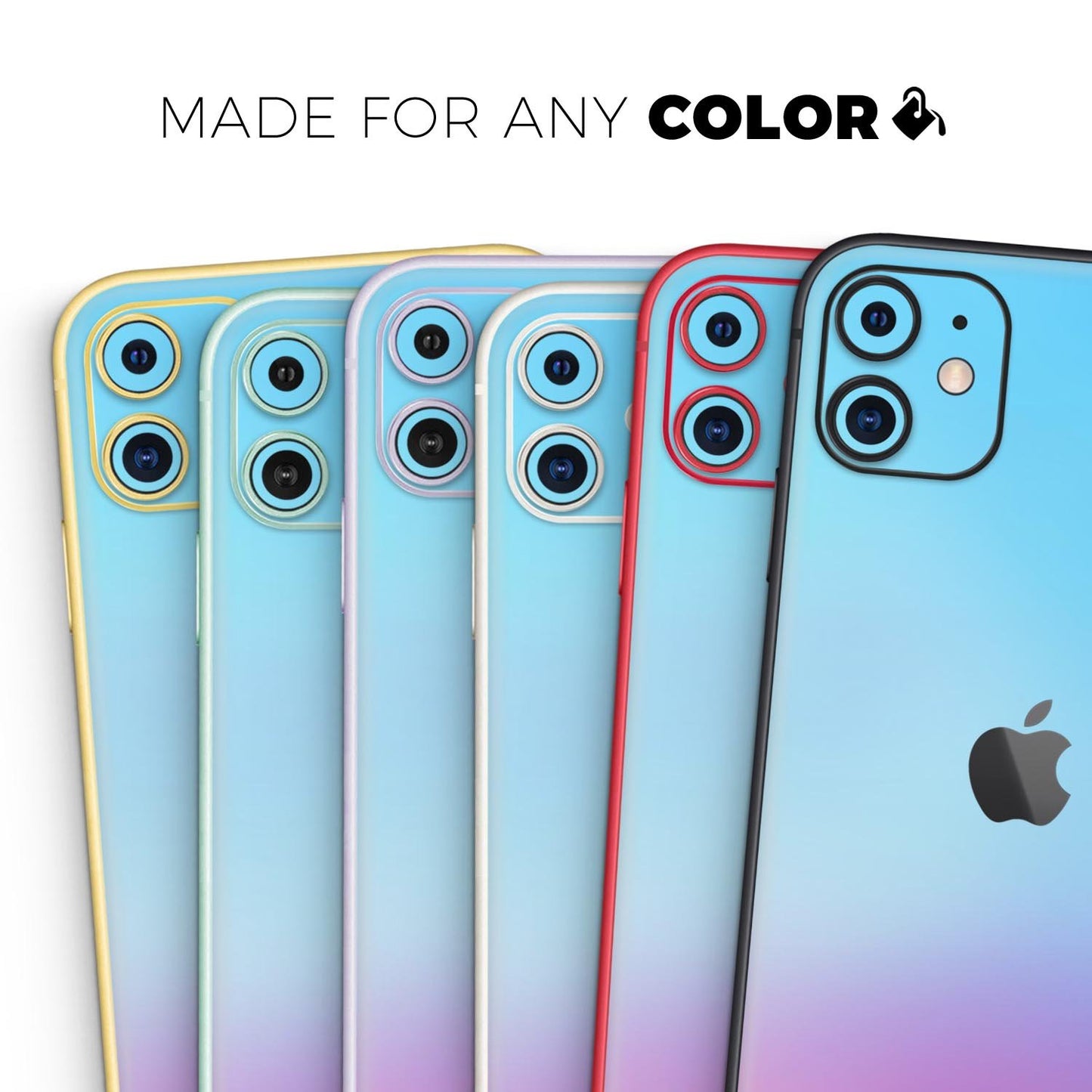Subtle Tie-Dye Tone // Skin-Kit compatible with the Apple iPhone 14,
