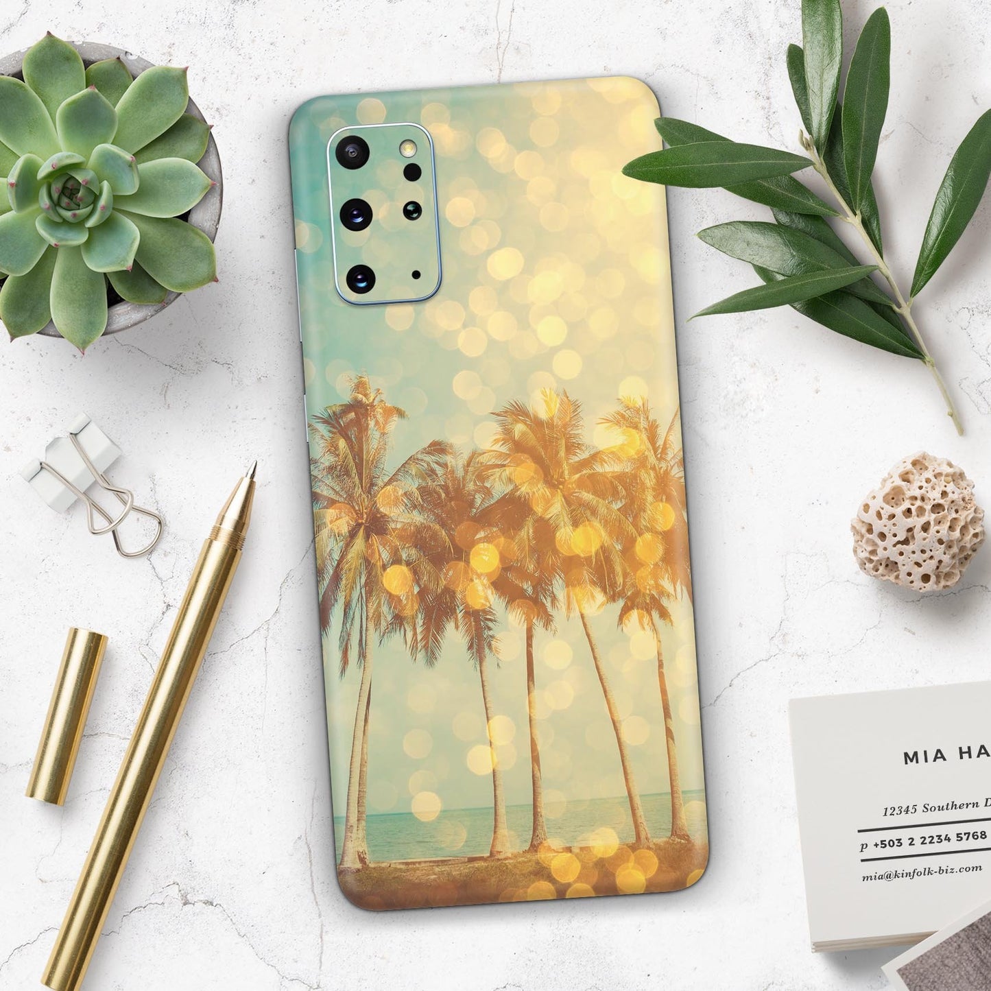 Sun-Kissed Day V2 - Skin-Kit for the Samsung Galaxy S-Series S20, S20