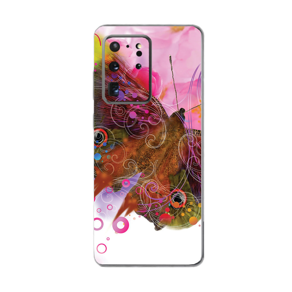 MightySkins SAGS20UL-Hippie Butterfly Skin for Samsung Galaxy S20 Ultr