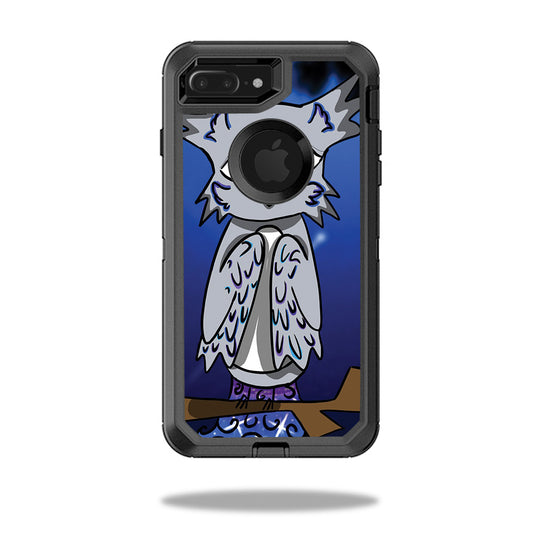 MightySkins OTDIP8PL-Bedtime Owl Skin for Otterbox Defender iPhone 8 P