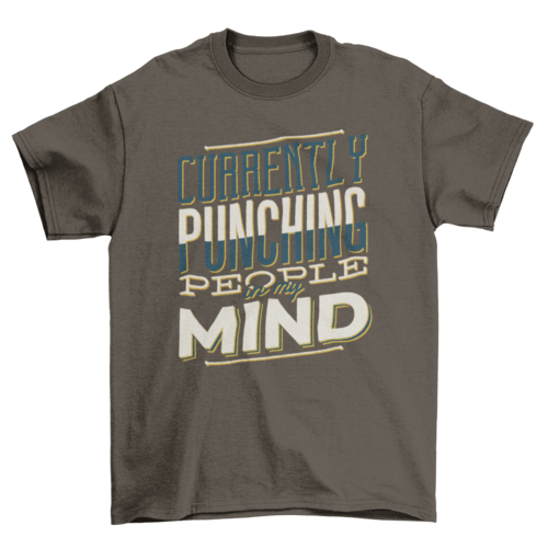 Punching People T-Shirt