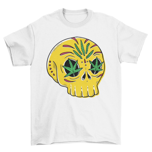 Skull weed t-shirt