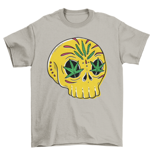 Skull weed t-shirt