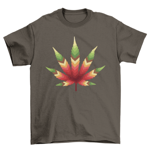 Cannabis leaf t-shirt