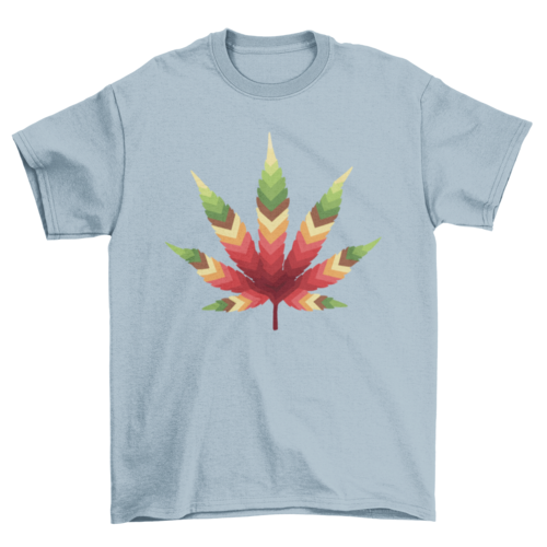 Cannabis leaf t-shirt