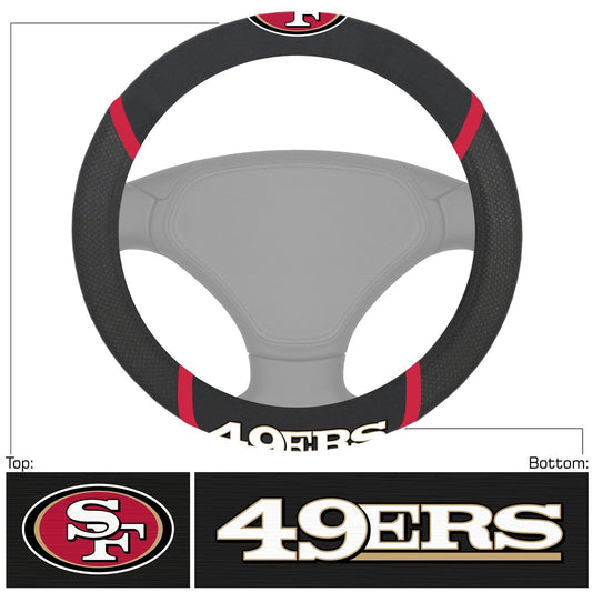 NFL CAR STEERING WHEEL COVER