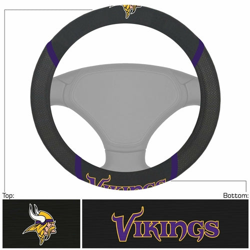 NFL CAR STEERING WHEEL COVER