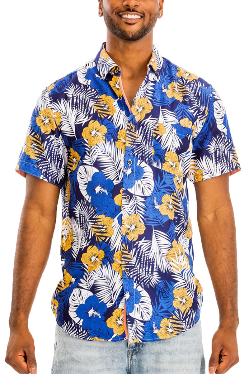 HAWAIIAN BUTTON DOWN SHIRT