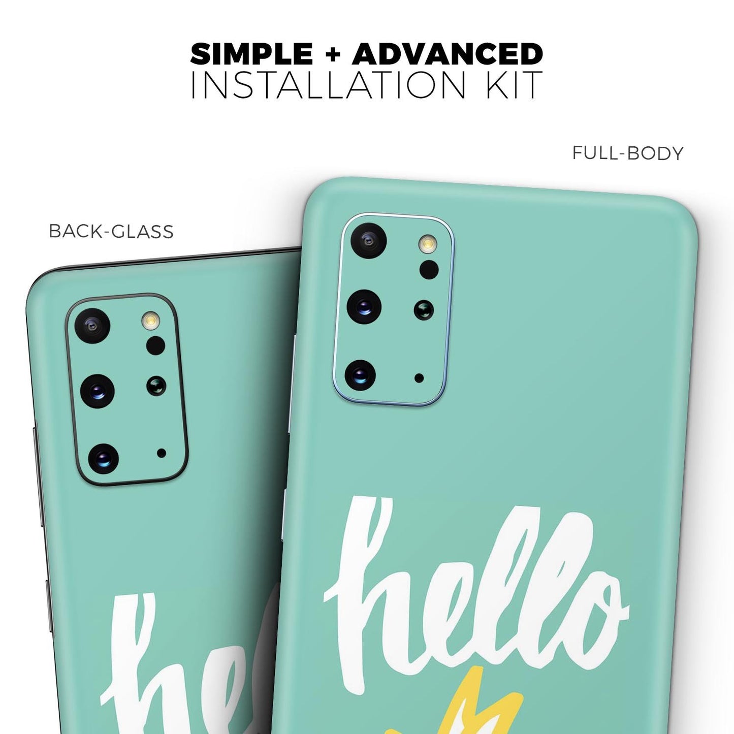 Well Hello Pineapple - Skin-Kit for the Samsung Galaxy S-Series S20,