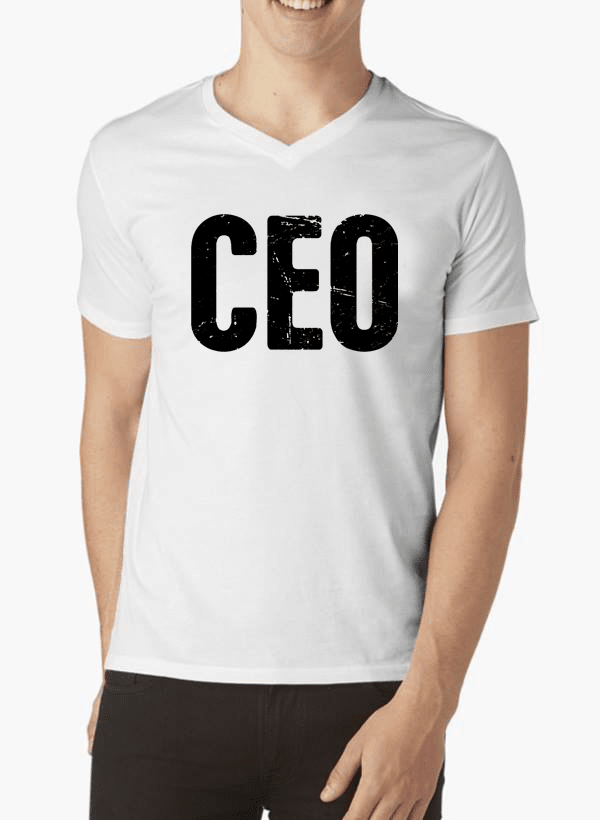 CEO V-Neck T-shirt