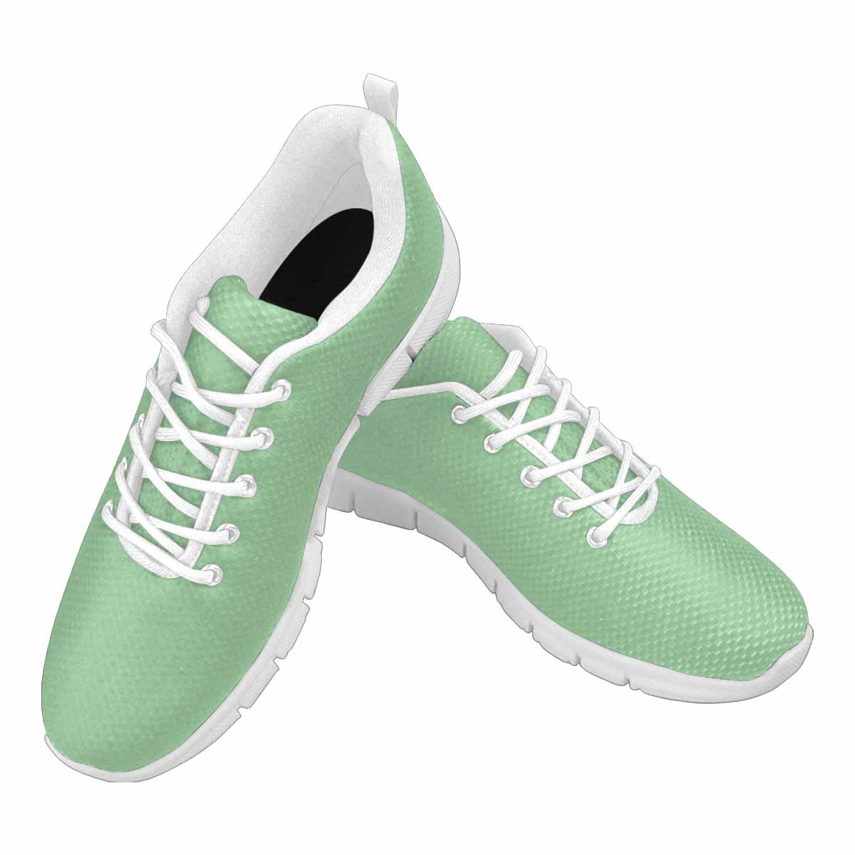 Sneakers For Men, Celadon Green - Running Shoes