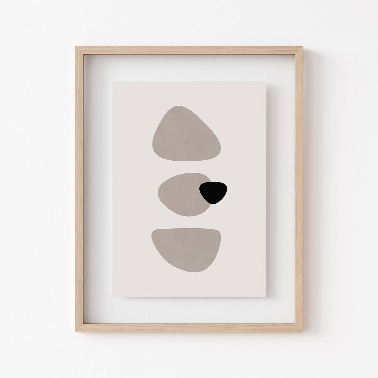 Modern Neutral Wall Art Print