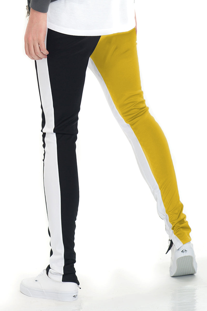 Split Two Tone Track Pants