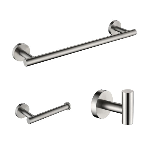 3 Pieces Bathroom Hardware Set