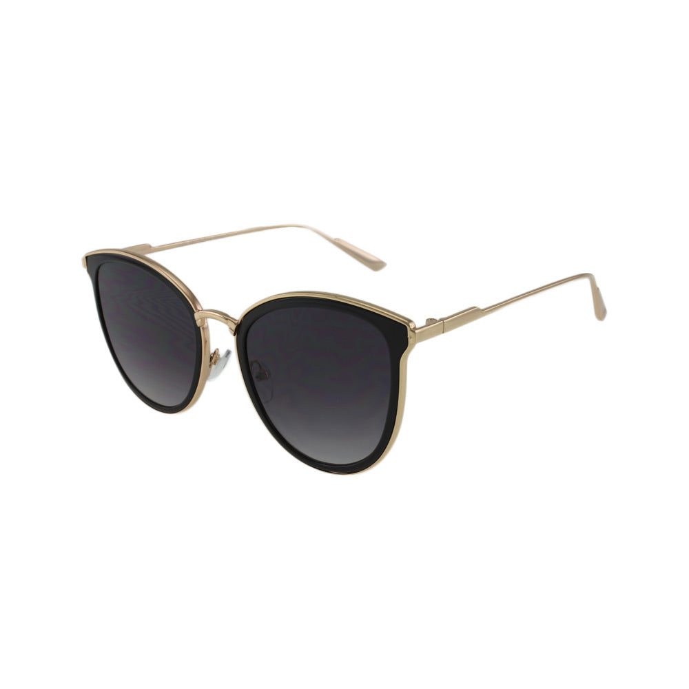 MQ Alina Sunglasses in Black / Smoke