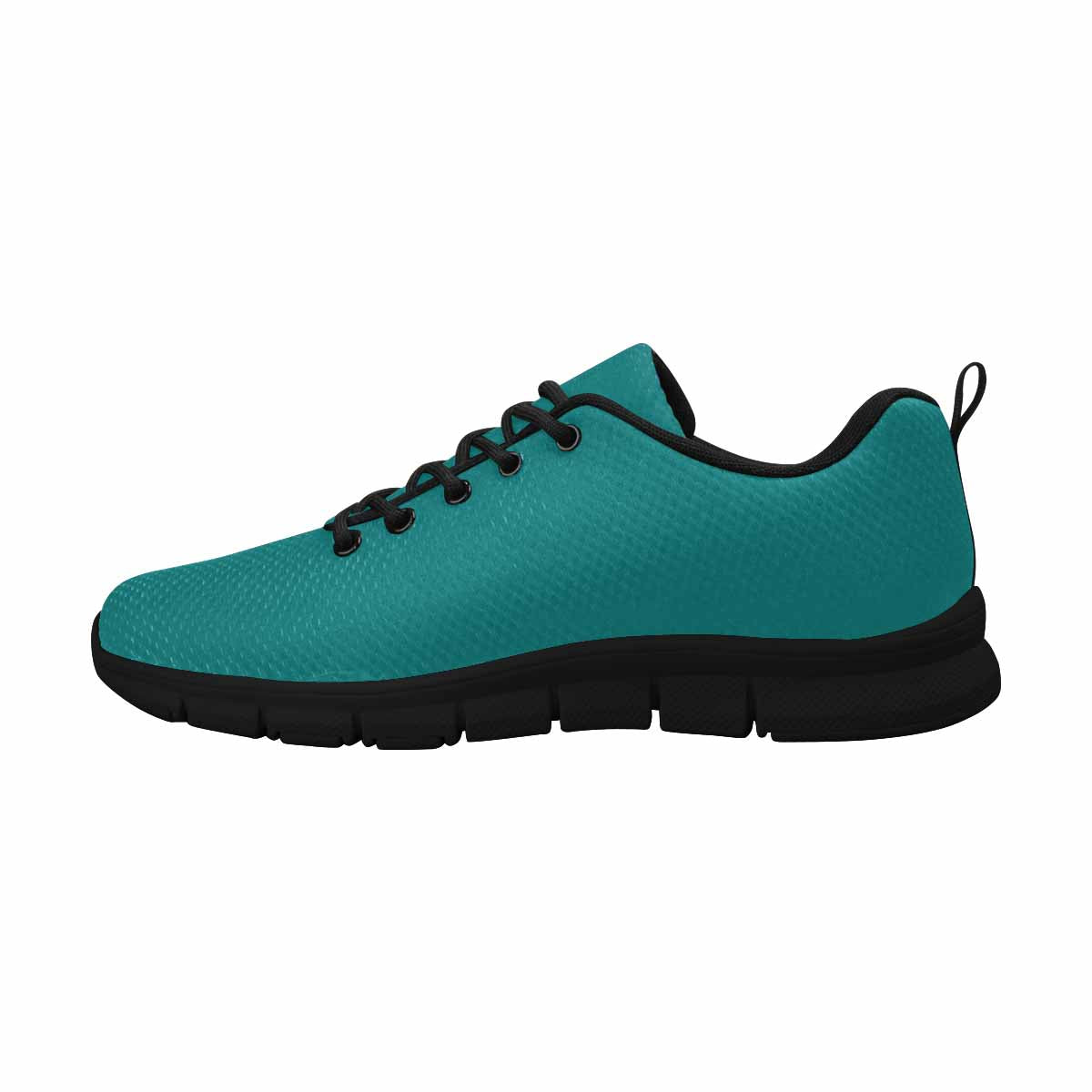 Sneakers for Men, Dark Teal Green - Canvas Mesh Athletic Running Shoes