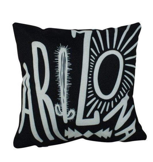 Arizona | Pillow Cover | South Western Decor | Throw Pillow | Cactus