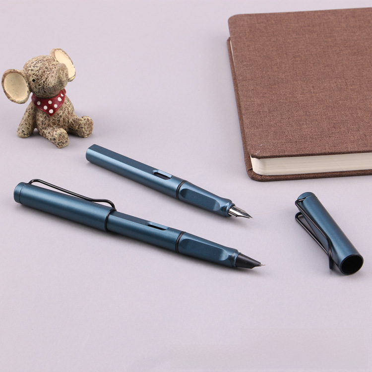 Spot wholesale business student practice pen office gift iridium pen frosted ink sac fountain pen