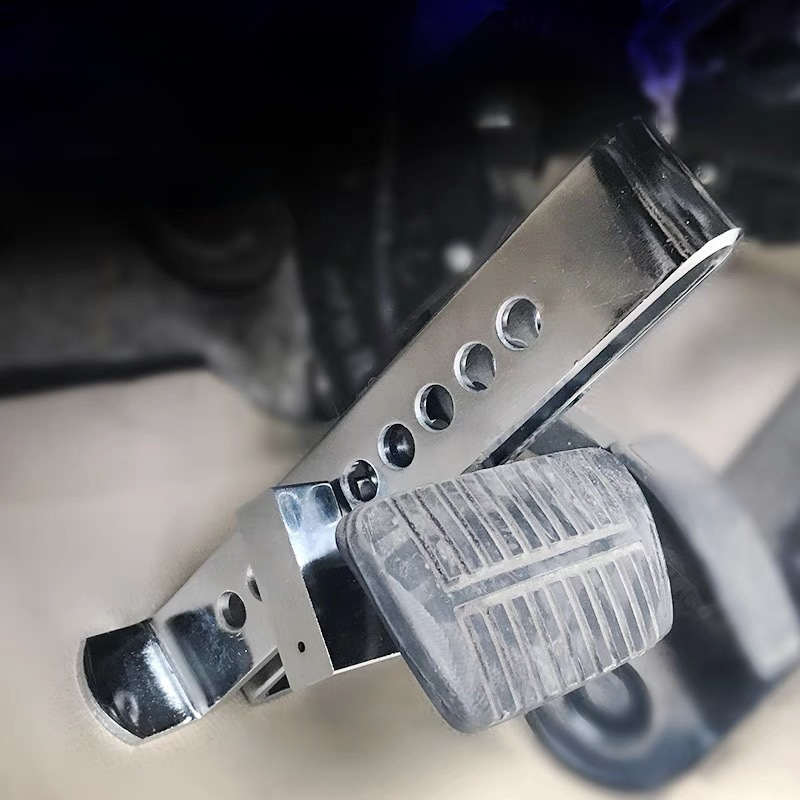 Car clutch lock, multi-function steering wheel, anti-theft lock, clutch brake, throttle lock, adjustable telescopic U-lock