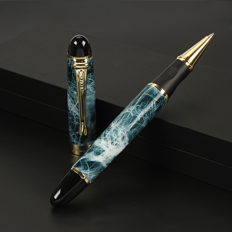 Jinhao X450 fountain pen student practice gift business metal signature calligraphy gift pen can be used ink sac