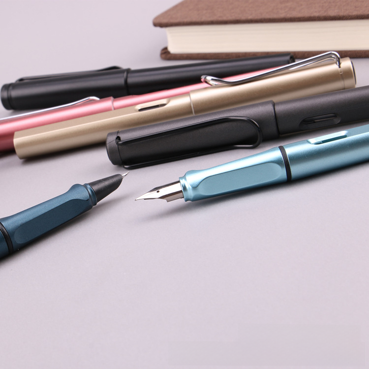 Spot wholesale business student practice pen office gift iridium pen frosted ink sac fountain pen