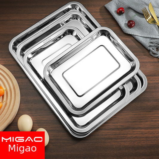 stainless steel square tray