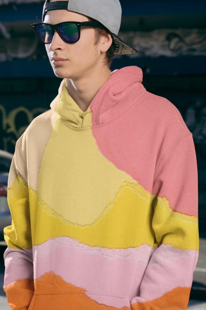 Colores IV Men Sublimation Hoodie