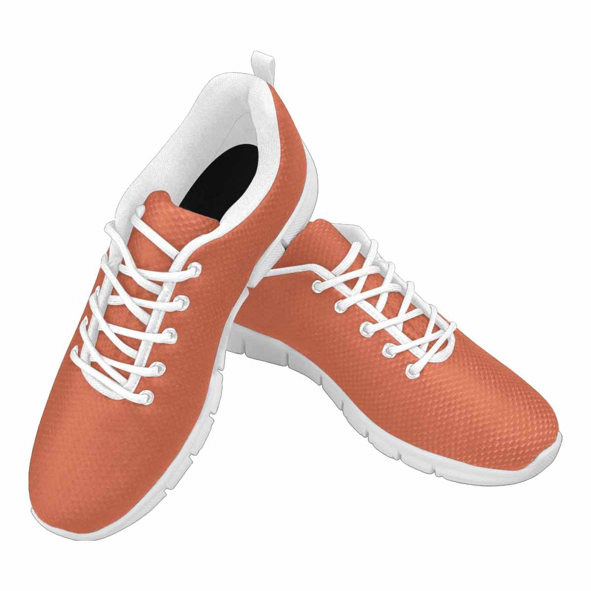 Sneakers For Men, Burnt Sienna Red - Running Shoes