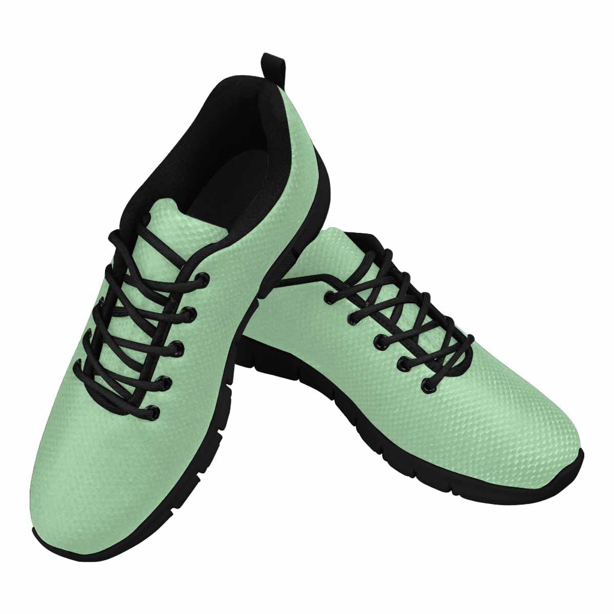 Sneakers For Men, Celadon Green - Running Shoes