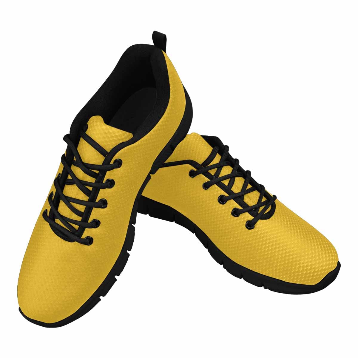 Sneakers For Men, Freesia Yellow - Running Shoes