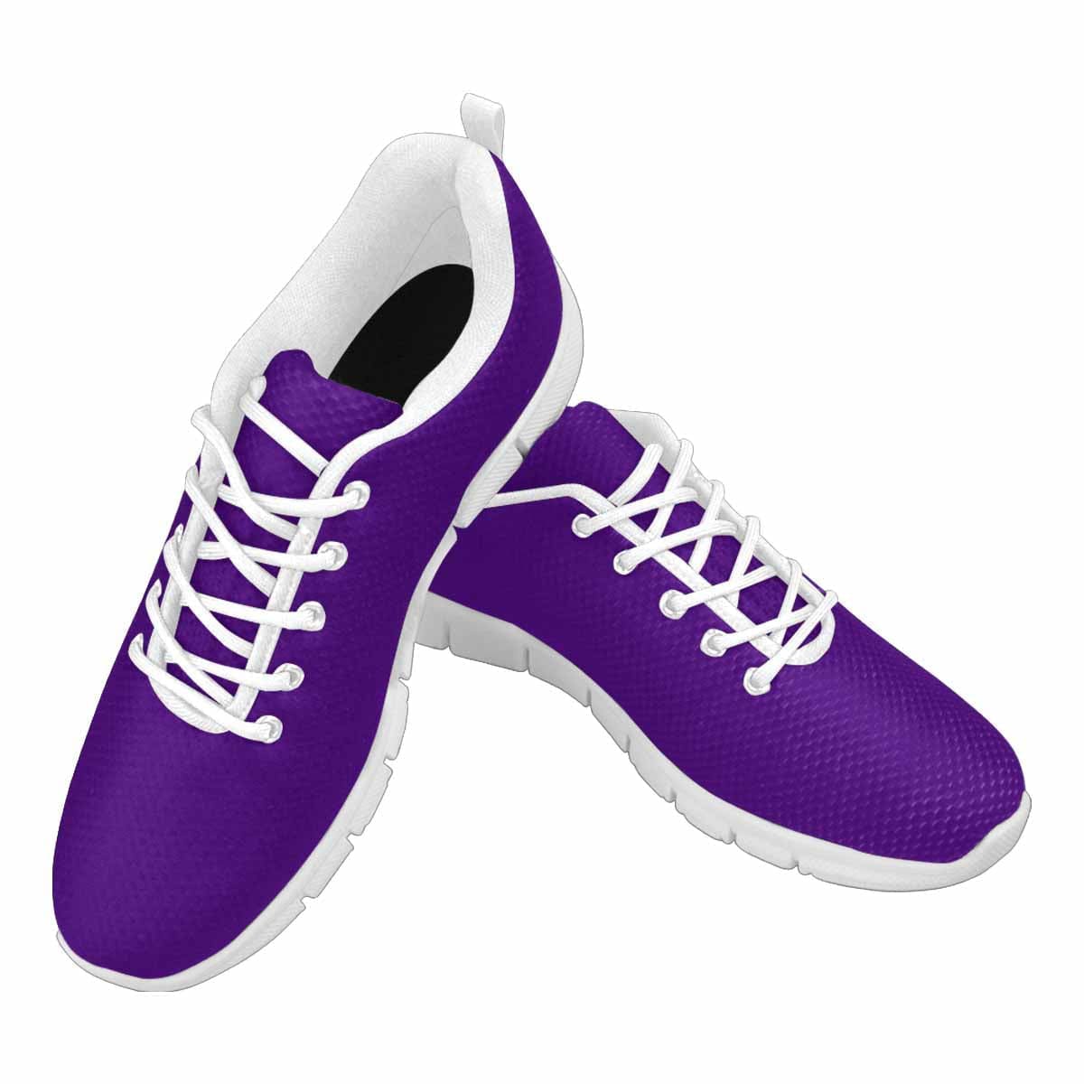 Sneakers For Men, Indigo Purple - Running Shoes