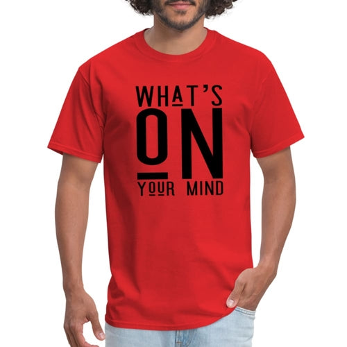 T-shirt, What’s On Your Mind Print