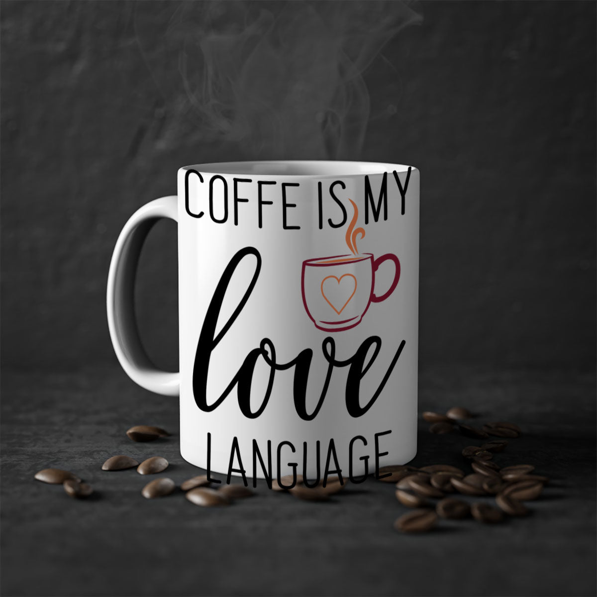 coffee language 245#- coffee-Mug / Coffee Cup