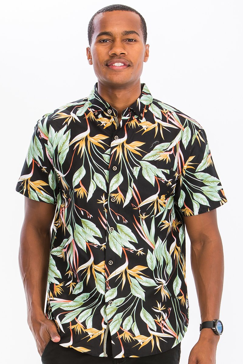 HAWAIIAN BUTTON DOWN SHIRT